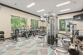 The apartments at masse corner 205 fitness room